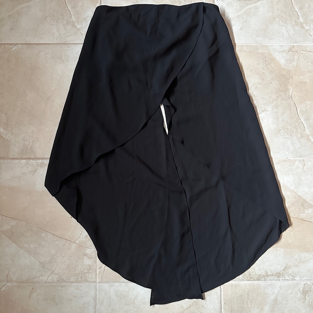 SOLEMIO Black Handkerchief Bandeau Top (US S)